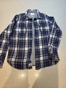 Fat Face Boys 12-13 Soft Shirt Casual Blue Check Immaculate - Picture 1 of 15