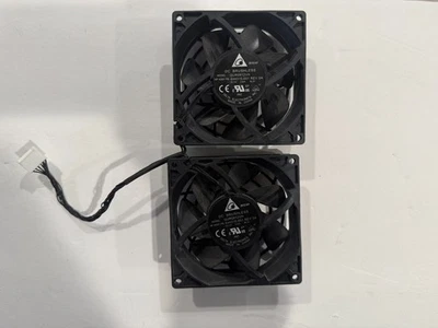 HP Z620 Workstation Dual Rear Fan Assembly 644315-001 Z640 Z820 Z840 - Image 1 of 3