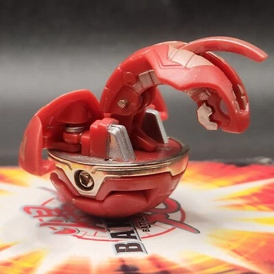 Bakugan Pyrus Delta Dragonoid metal classic spin master OG VHTF - Image 1 of 4