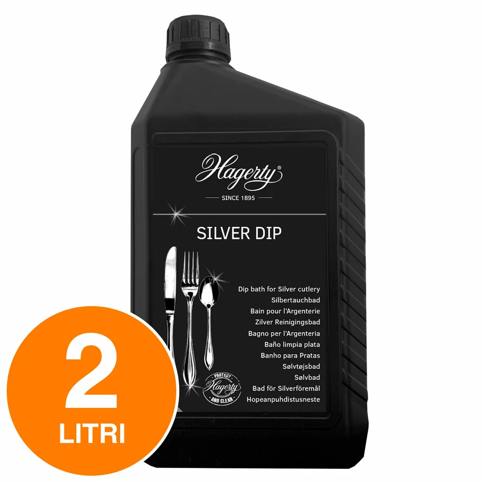 Hagerty Silver Dip Bagno Detergente ad Immersione per Posate ed Argenteria