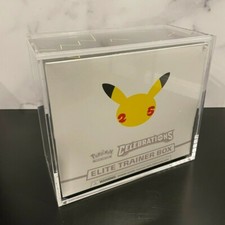 NEW Pokémon Elite Trainer Box ETB Acrylic Protective Case Magnetic (MADE IN USA)