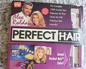 Alex Roldan PERFECT HAIR 100% Human Extensions AUBURN Color - Picture 1 of 12