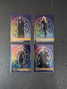 2000 Marvel Topps X-Men MARVEL Double Sided Chrome PROFESSOR-X #C1 C2 C4 C6 