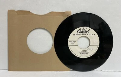 Harry James Vuelva / Andrea Promo -45 RPM RECORD IN VG + D8 - Image 1 of 2