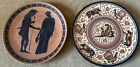 KW 2 x handmade decorative Greek plates. Corinthian Pittura A Mano 9.5?