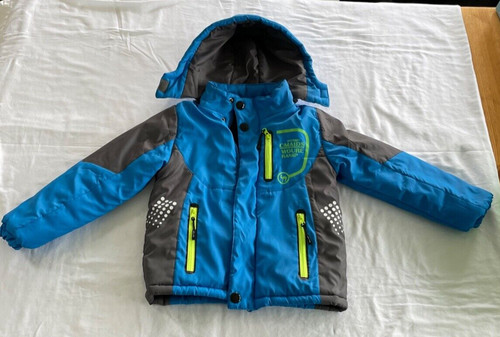 VALENTINO Giacca Cappotto Valentina Ultimo Ragazzo in Pile Spesso con Cappuccio (Taglia 6) Nuovo Senza Etichette