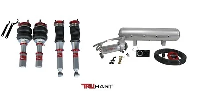 Suspensión neumática Truhart para Nissan 240SX 1995-1998 + VERA MANAGEMENT VIAIR 444C Foto 1 de 3