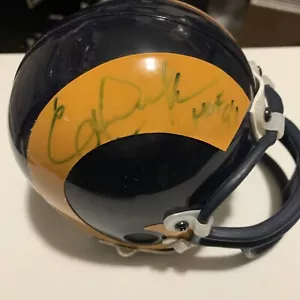 Eric Dickerson Los Angeles Rams Signed Autographed Mini Helmet HOF - Picture 1 of 7