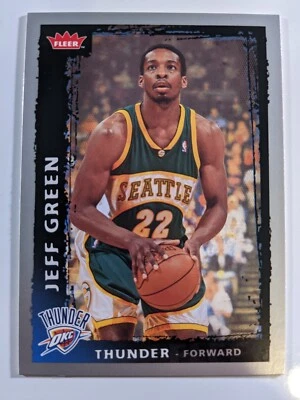 2008-09 Fleer Basketball #196 Jeff Green - Image 1 of 3
