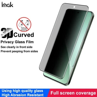 imak Para Xiaomi 15 Pro 5G, Protector Pantalla Cristal Templado Antiespía Privacidad 3D Foto 1 de 4