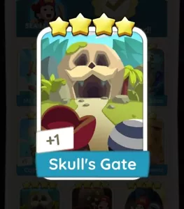 Set 11 - 4⭐ Skull´s gate - MOVIE NIGHT / Mono-ply go Stickers - Picture 1 of 1