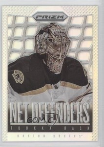 2013-14 Panini Prizm Net Defenders Silver Prizm Tuukka Rask #ND-12