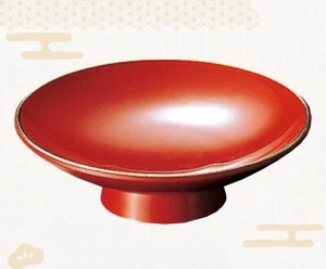 Sakazuki 3 Zoll Sake Tasse Japanischer Traditioneller Stil Vermillion Gold Top NEU - Bild 1 von 2