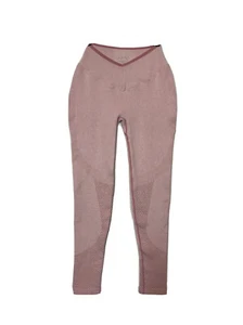NUX pink pastel stretch yoga gym leggings Pants Womens Size XL stretchy athletic - Picture 1 of 10