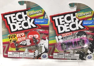 TECH DECK (2) PLAN B FLIP THROWBACK SERIES WALMART FINGER SKATEBOARD ULTRA RARES - Picture 1 of 4