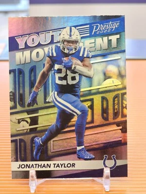 2022 Panini Prestige Jonathan Taylor Youth Movement #YM-18 Indianapolis Colts - Image 1 of 2