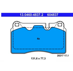 ATE Disc Brake Pad Set For LAND ROVER Range Rover III Sport (604837)#GR - Imagen 1 de 1