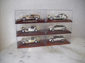 6x Aston Martin / Mercedes SLR / Bugatti 57SC / Delage 1:43 Ixo Cromo - Foto 1 di 24
