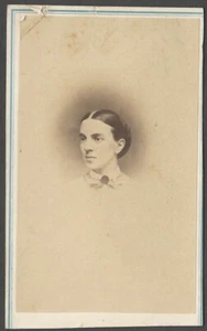 New London Connecticut Morgan & Kenyon Photo Studio Portrait Carte de Visite - Picture 1 of 2