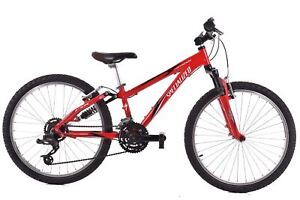 USED AS IS Specialized Hotrock FSR 24" Full Suspension Mountain Bike Red