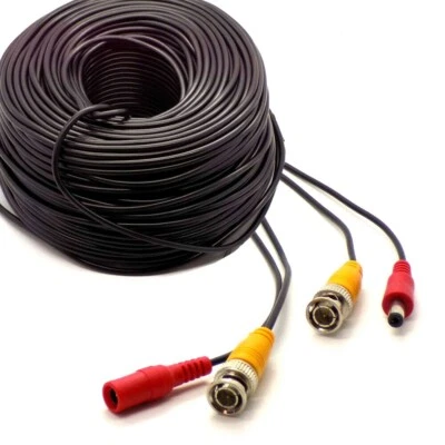 C4D Cable de extensión de cámara de video DVR para cámara de seguridad CCTV BNC DC 5M -100M