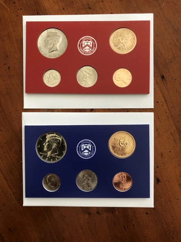2023 D P US Partial Mint Uncirculated Coin Set - Cent Through Dollar - 10 Pcs Cover