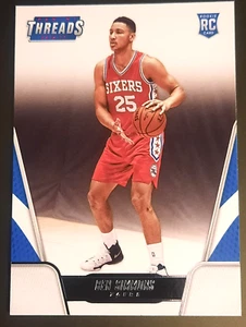 Tarjeta de baloncesto Ben Simmons-2017 Threads Rookie RC 🏀 Philadelphia 76ers- #156 - Imagen 1 de 2
