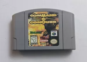 Command & Conquer - Nintendo 64 - Authentic Game Cartridge Only - Tested/Working - Picture 1 of 2