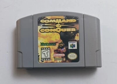 Command & Conquer - Nintendo 64 - Authentic Game Cartridge Only - Tested/Working - Image 1 of 2