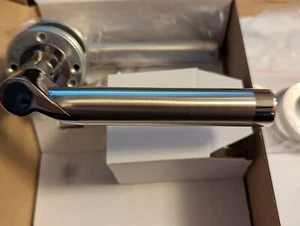 Alpertec Solid 1 - R Edelstahl Rosette WC 57mm m. Hochhaltefeder - Bild 1 von 2
