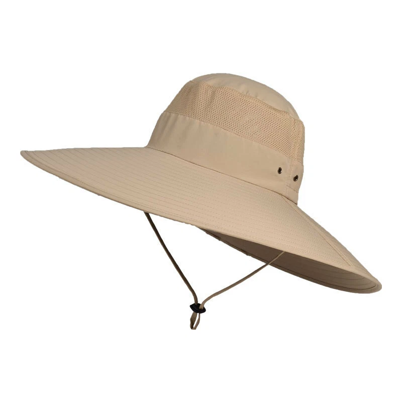 Sombrero de Pesca de Verano Protección UV UPF50+ Hombres Mujeres Senderismo Boonie Sombrero Prendas para la Cabeza Foto 1 de 4