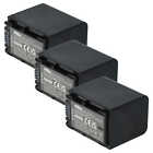 3X Batterie Pour Sony Hdr-Cx505ve Hdr-Cx520ve Hdr-Cx550e Hdr-Cx520e 1300Mah