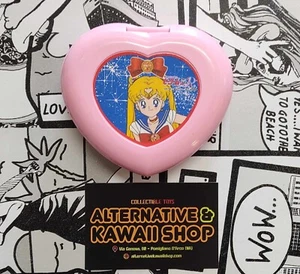 SAILOR MOON PRETTY GUARDIAN COMPACT HEART BEAUTY CASE VINTAGE MADE IN JAPAN - Imagen 1 de 2