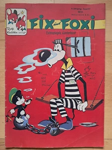 Rolf Kauka´s Fix + Foxi Nr.97 von 1957 - ORIGINAL Comicheft Pabel - Picture 1 of 4
