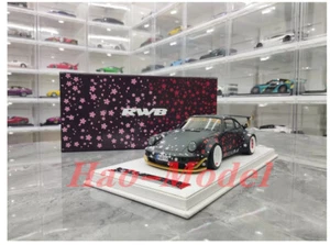 VIP 1:18 Porsche RWB 993 964 sakura Resin Diecast Model Car Toys Hobby Ornaments - Picture 1 of 18