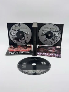 Metal Gear Solid PS1 (COMPLETE + RARE SILENT HILL DEMO) PlayStation Black Label - Picture 1 of 14