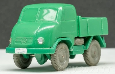 1/87 H0 WIKING Mercedes Benz Unimog U25,~ grün, 1956-1959, unverglast, 2. Wahl - Bild 1 von 4