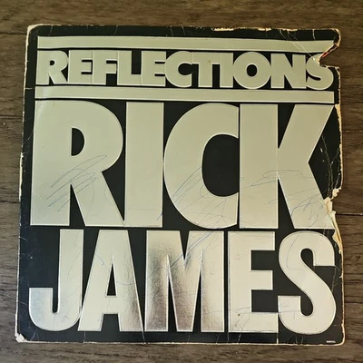 Rick James-  Reflections 12" Vinyl LP (1984) Motown (6095GL) w/ poster  Foto 1 de 4