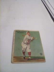 1933 Goudey #211 HOF Hack Wilson Rookie Karte Brooklyn Dodgers KOSTENLOSER VERSAND - Bild 1 von 2