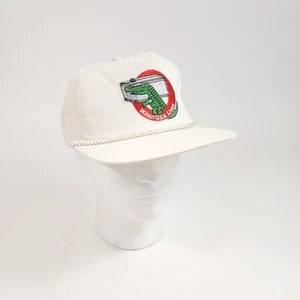 Vintage Mitsui OSK Lines weiß bestickt Snapback Mütze Kappe Einheitsgröße - Bild 1 von 9