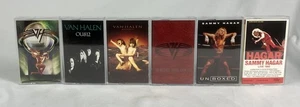 VAN HALEN Cassette Tape Lot x 6  Knowledge 5150 OU812 Balance SAMMY HAGAR Live - Bild 1 von 18
