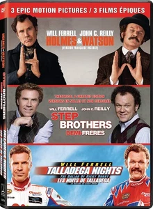 Holmes & Watson / Step Brothers / Talladega Nights: The Ballad (DVD) (US IMPORT) - Picture 1 of 1