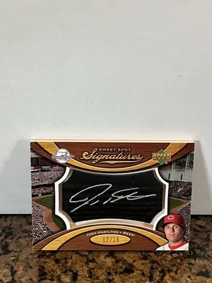 2007 Upper Deck Sweet Spot Signatures Josh Hamilton RC Auto /15 - Image 1 of 3