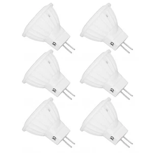 6 Dimmable GU4 LED Bulbs Energy-saving Spotlights 4W 110V Warm Light - Picture 1 of 24