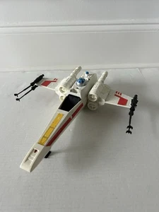 STAR WARS X WING FIGHTER WHITE VINTAGE 1978 LUKE ANH DEATH STAR VADER OBI WAN R2 - Picture 1 of 14