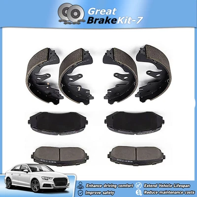 Pastilla de freno delantera y trasera OE + zapata de tambor para Suzuki Grand Vitara 2006-2008 2,7 L Foto 1 de 4