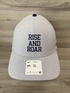 Nike BYU Brigham Young Cougars Rise Ajuste Estructurado Gorra Gris Talla Adulto M/L NUEVO - Imagen 1 de 11