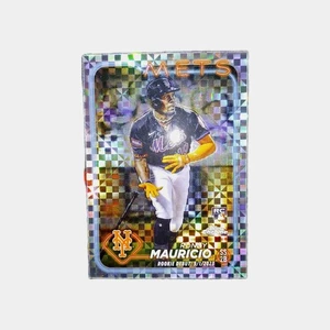 Ronny Mauricio RC #USC41 X-Fractor Rookie Debut 2024 Topps Update Series Chrome - Picture 1 of 5