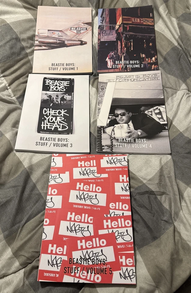 Beyond the Streets Beastie Boys Zines Stuff Volumes 1-5 MAGAZINE SET 2022 Book - Image 1 of 4