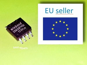 HP ProBook 6570b BIOS CHIP, Nowy, Bez hasła, Winbond 25Q128FV SOIC-8 (!) - Zdjęcie 1 z 3
